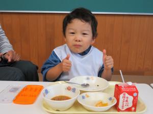 3歳児給食開始（11月8日から）の画像6