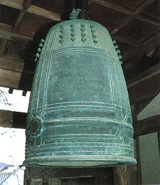 慈眼寺の梵鐘の写真