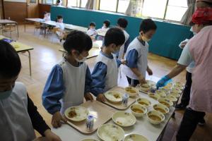 給食の時間