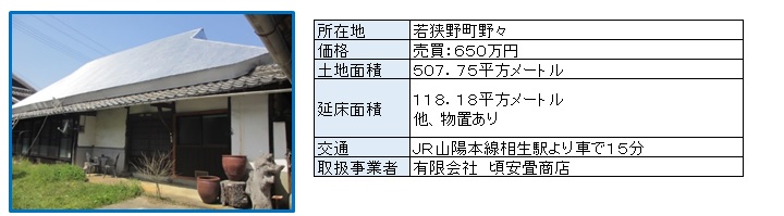 空き家バンク物件番号（41）