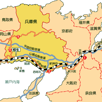 兵庫県地図