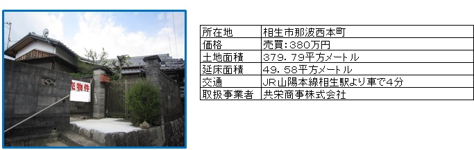 空き家バンク物件番号（８８）