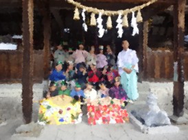 干支の引継ぎ式