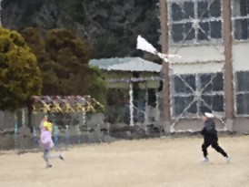 幼小交流たこあげ