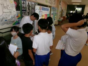 縦割り集会の様子