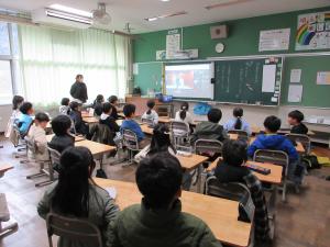 始業式の様子