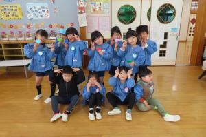4歳児と5歳児の集合写真