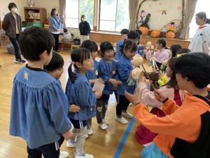 「またきてね」「さんびきのこぶたたのしかったよ」