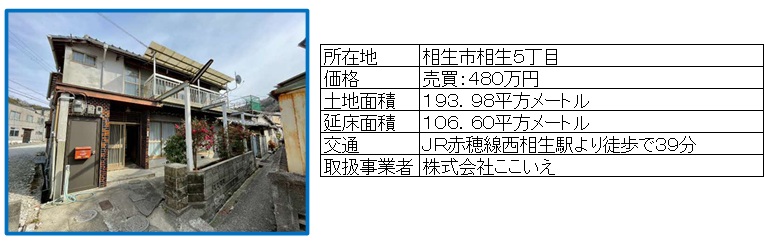 空き家バンク物件番号（９４）