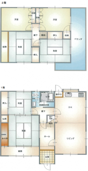 戸建て間取り