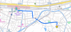 相生駅から双葉２丁目ルート