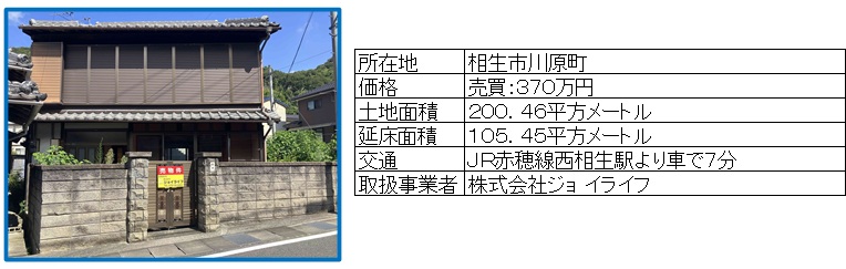 空き家バンク物件番号（９７）