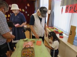 祖父母参観日の写真