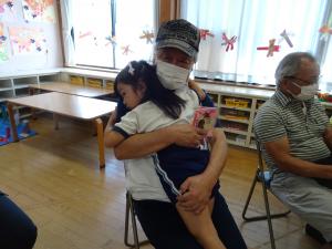 祖父母参観日の写真