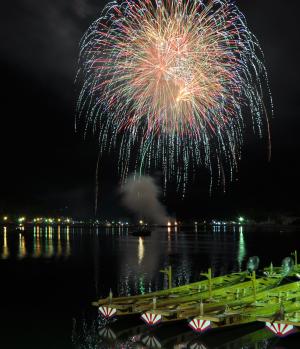 明日の主役と花火